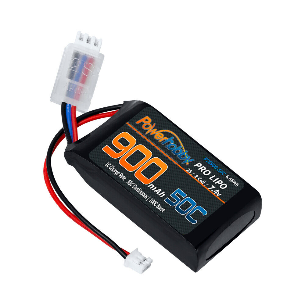 2s 900mah 50C Upgrade Lipo Battery for Axial SCX24