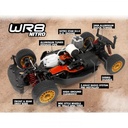 Hobby Products Intl. 160211 WR8 Nitro 3.0 2001 WRC Subaru Impreza 1/8 Scale 4WD