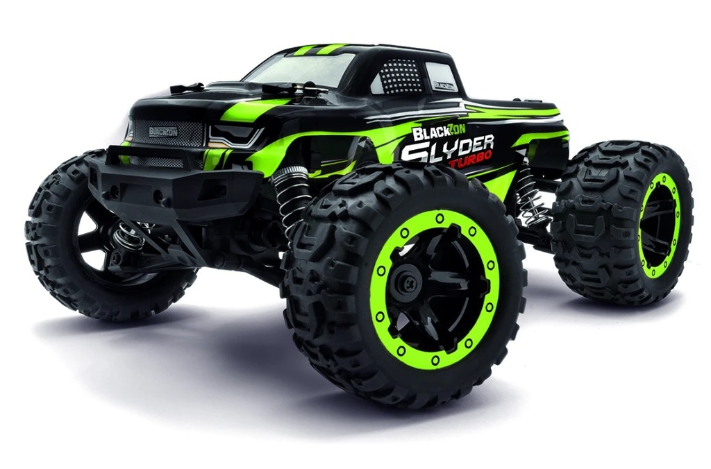 Slyder MT Turbo 1/16 4WD 2S Brushless Monster Truck - Gree