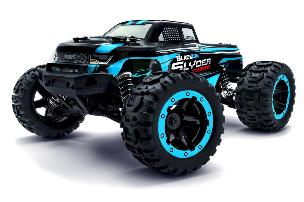 Slyder MT Turbo 1/16 4WD 2S Brushless Monster Truck - Blue