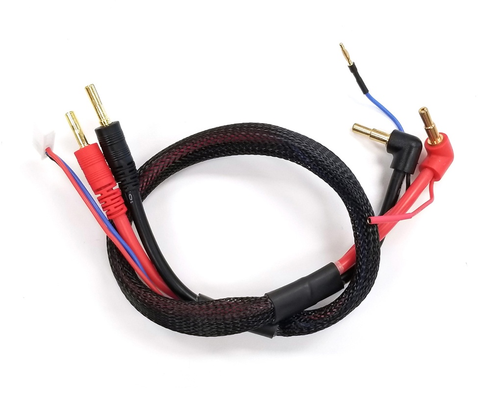 [RCE1170] Pro Charge Lead Set 4mm / 5mm, 18" Long