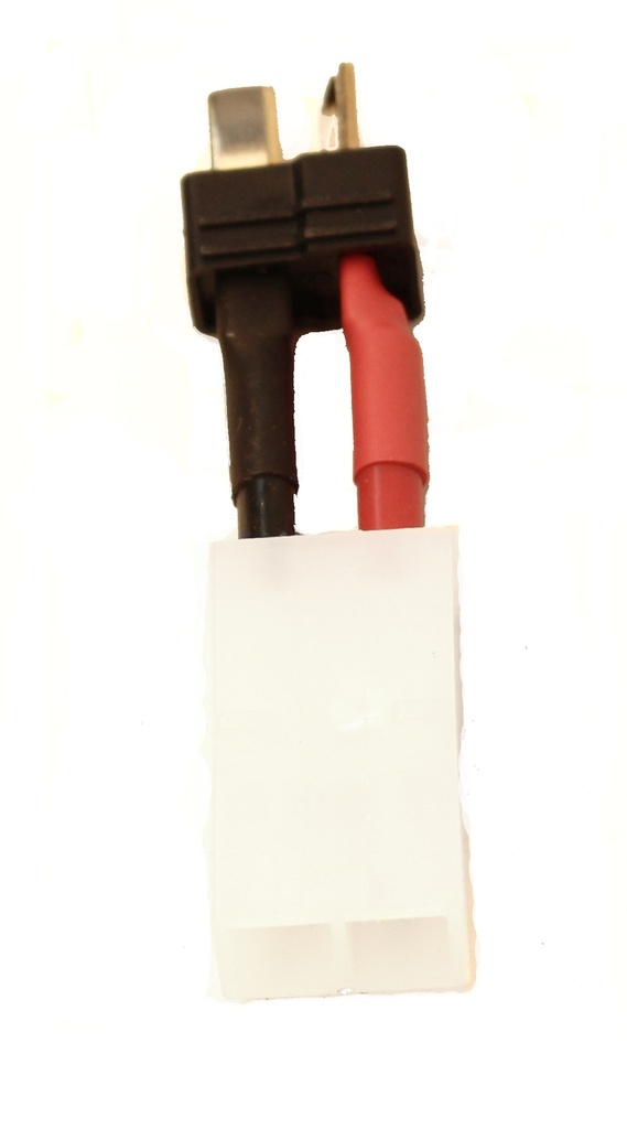 [RCE1600] Battery/ESC Adapter: Female Tamiya to Male T-Plug
