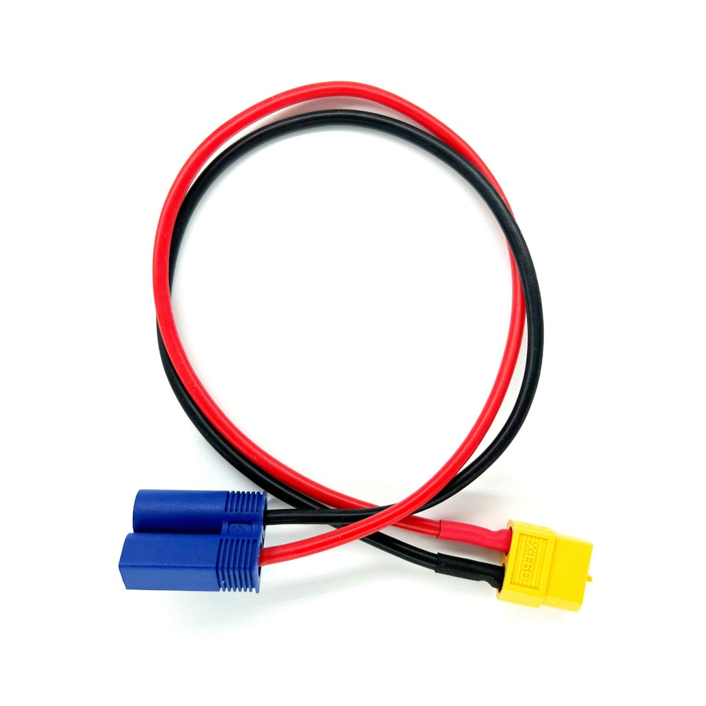 [RCE1682] Charge Adapter: EC5 Device to F XT60- 300mm Wire