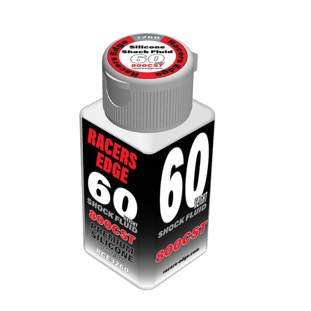 [RCE3260] 60 Weight 800cSt 70ml 2.36oz Pure Silicone Shock Oil