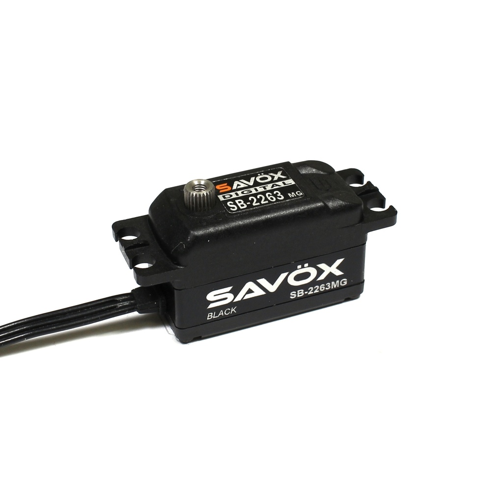 [SAVSB2263MG-BE] Black Edition Low Profile Brushless Digital Servo