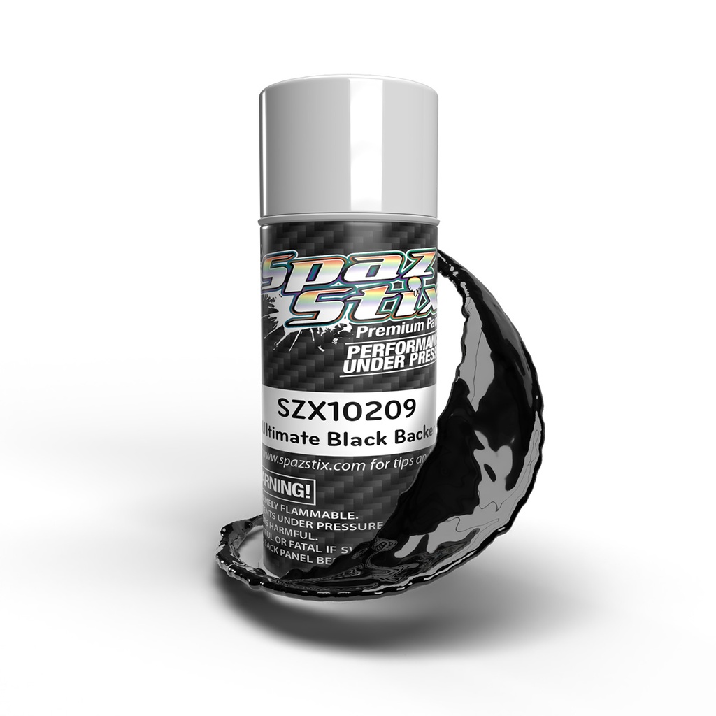[SZX10209] Ultimate Black Backer for Mirror Chrome, Aerosol, 3.5oz