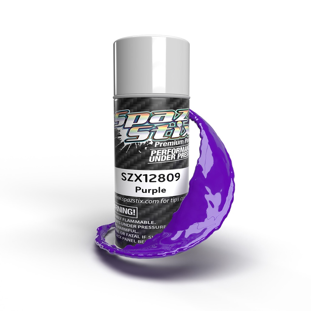 [SZX12809] Solid Purple Aerosol Paint, 3.5oz Can
