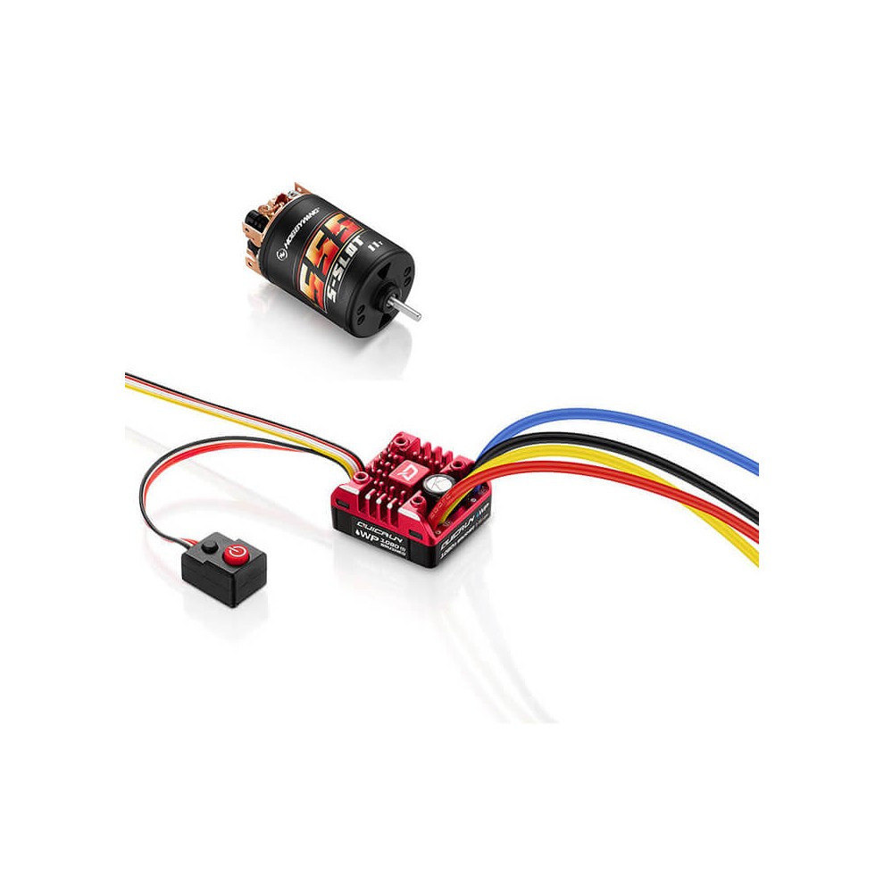 HobbyWing QuicRun 1080 G2 ESC + Brushed