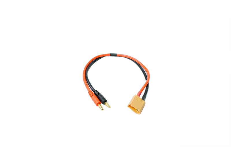 RCE1618 300mm Wire Male XT90 to Male 4mm Bullets, Charge Adapter