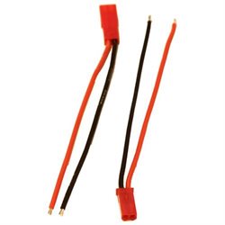 Racers Edge 1631 Jst Male/Female Connector with 100mm Wire Pair