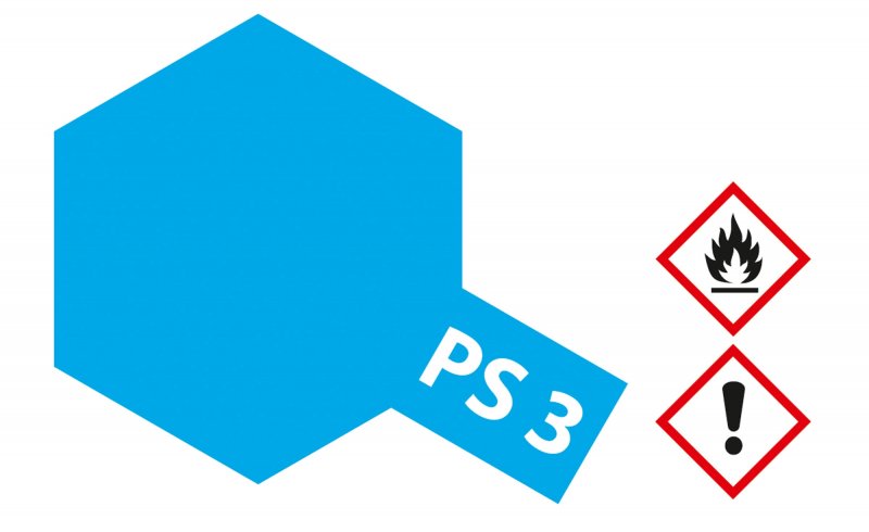 PS-3 Hellblau Polycarbonat 100ml