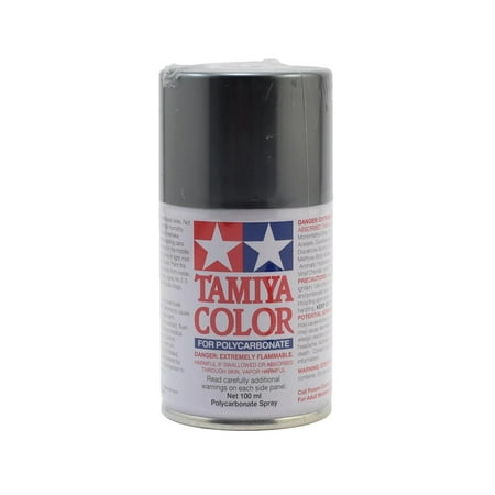 Tamiya PS-63 Bright Gun Metal Lexan Spray Paint (100ml)