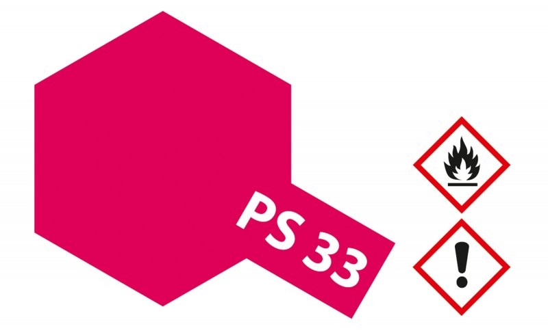 PS-33 Kirschrot Polycarbonat 100ml