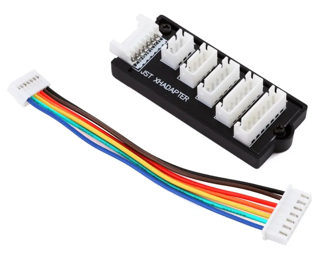 ProTek RC XH Multi-Adapter Balance Board (2S-6S) (ProTek, Align, E-Flite) w/Cable, Part#: PTK-BAL-XH-6S