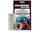 FastEddy 12x18x4 Metal Shielded Bearing 6701-ZZ (10 Units)
