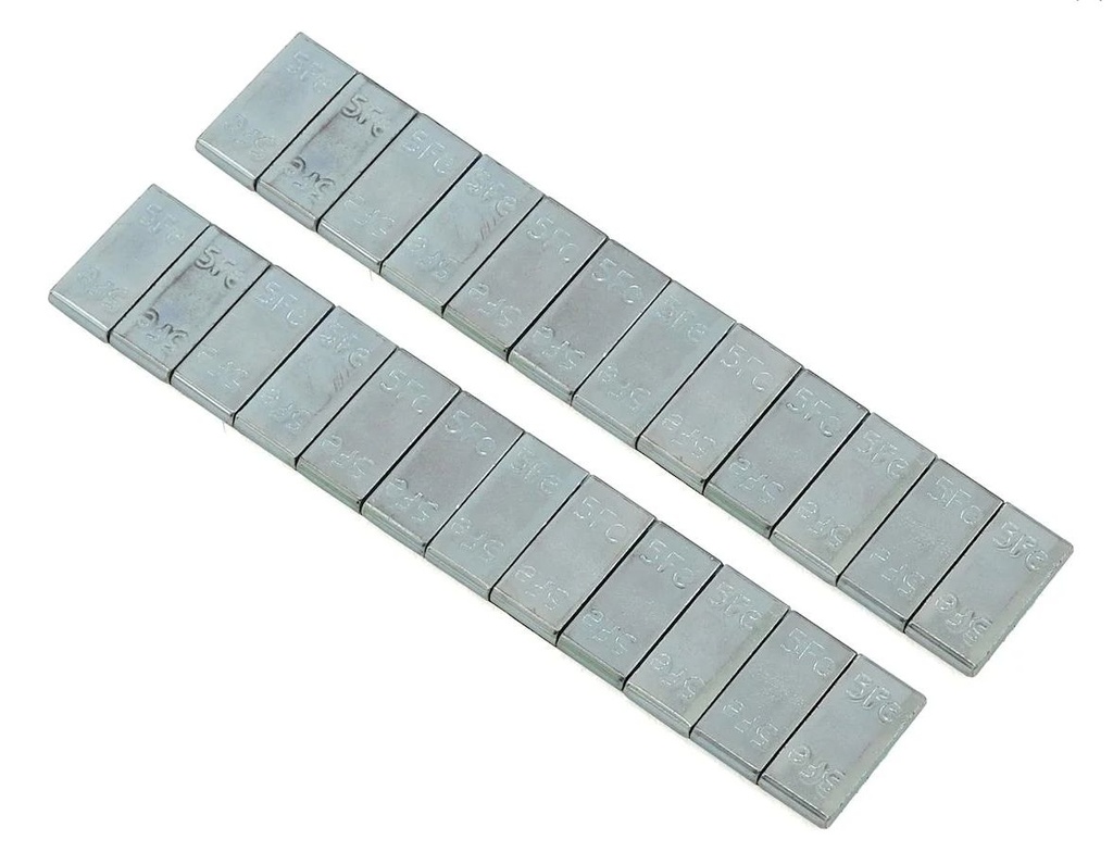 PTK8380 4.2 Oz Self Stick Chassis Weight Strips - 2 Piece (120g/4.2oz)