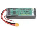 Helios RC 3S 50C LiPo Battery (11.1V/5200mAh) w/XT60 Connector & TRX Adaptor