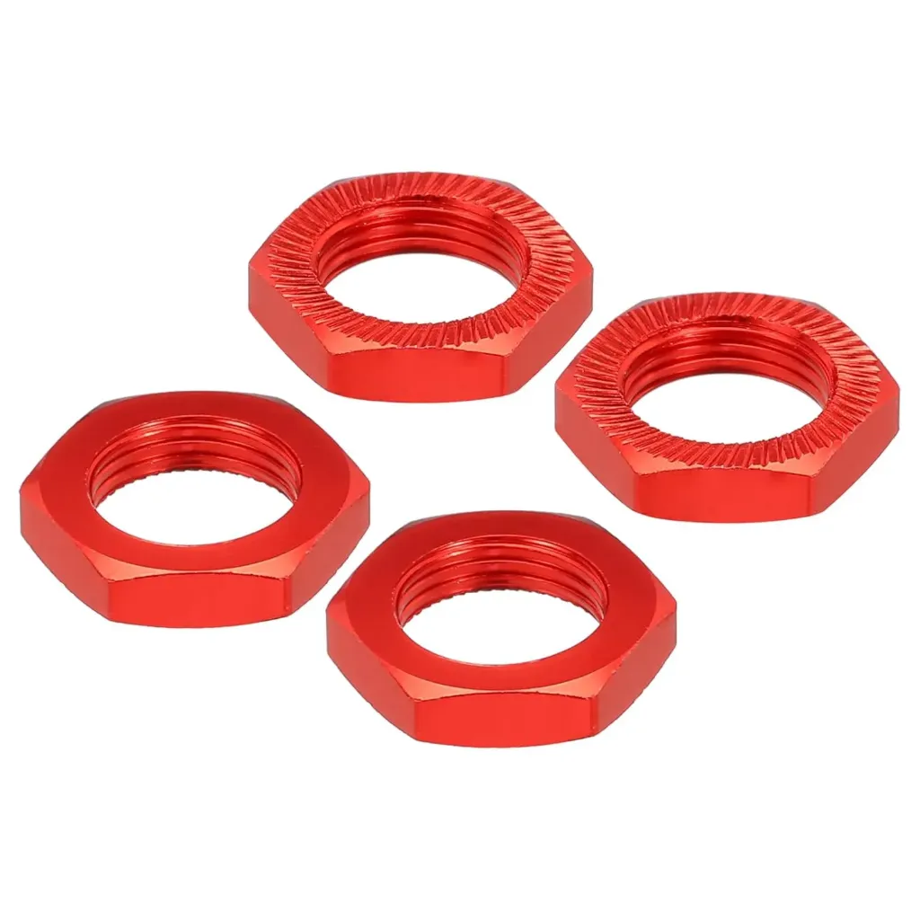 17mm Wheel Nut - RED (4pcs)