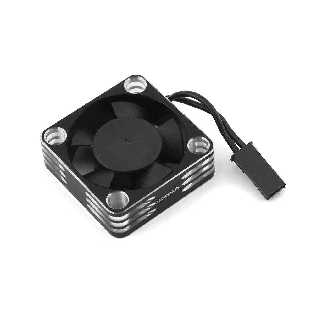 PTK2111 30 X 30 X 10 Mm Aluminum High Speed HV Cooling Fan - Silver & Black