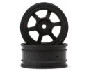 Kyosho Fazer FZD2 RAYS TE37V Wheels (Black Metal) (2) (5mm Offset)
