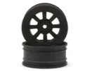 Kyosho Fazer FZD2 8-Spoke Watanabe Wheels (Black Metal) (2) (5mm Offset)