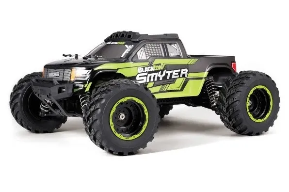 BZN540110 1 by 12 Scale Smyter MT 4WD Electric Monster Truck, Green