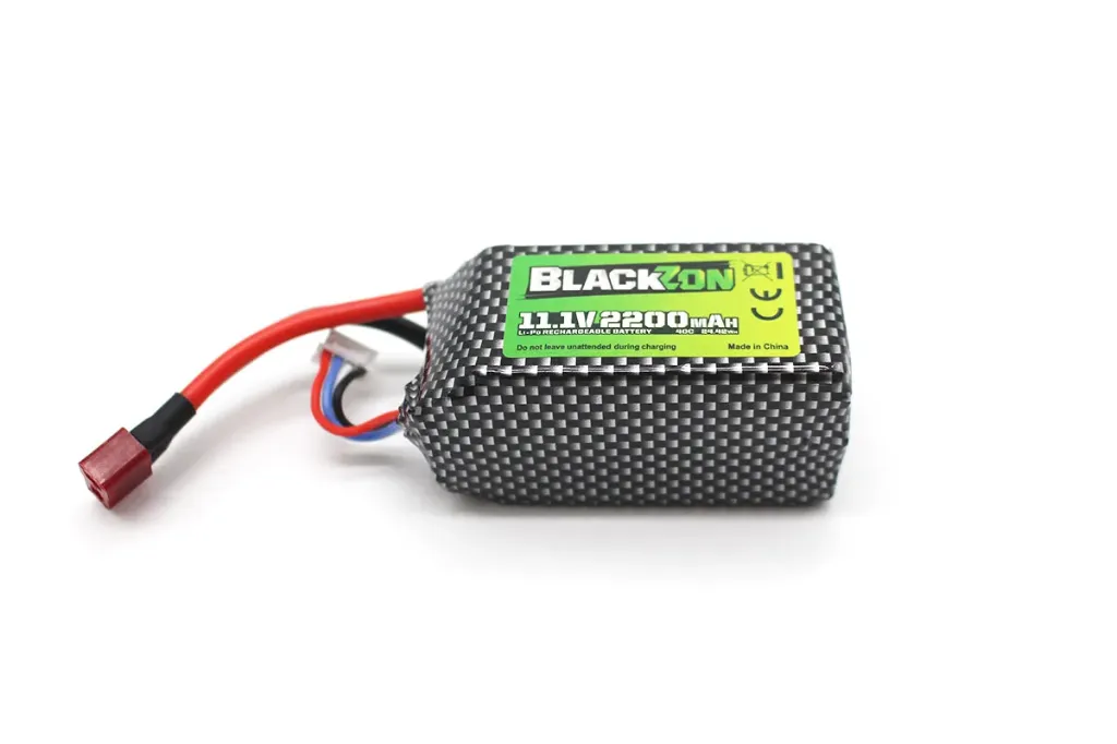 Blackzon Battery Pack (LiPo 3S 11.1V, 1800mAh), W/T-Plug (11.10V, 2200mAh)