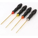 MTD2019 Metric Hex Driver Set - 0.9 Mm - 1.27 & 0.05 in. - 1.5 Mm - 2.0 Mm - 4 Piece