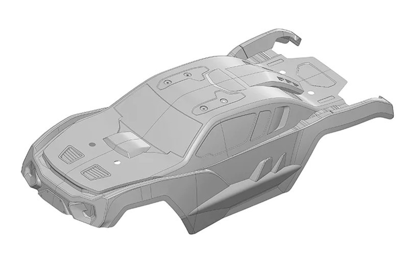 COR00180-981 Clear Cut Body for Kagama XP