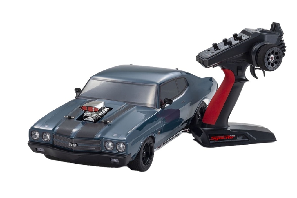 Kyosho Fazer Mk2 VE 1970 Chevelle Supercharged  Dark Blue KYO34494T1