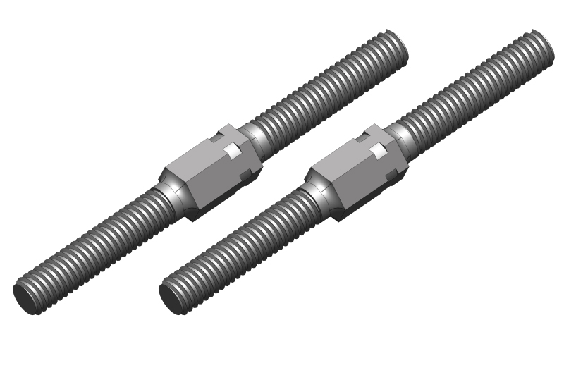 COR00180-129 Turnbuckle - M3 - 35mm - Steel - 2 pcs: Dementor, Kronos, Python, Shogun, Kagama