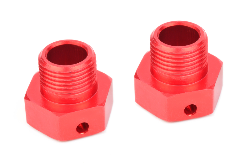 COR00180-329 Wheel Hex Adapter, Wide RTR, Aluminum, 2 pcs for Dementor, Kronos, Python, Shogun, Kagama