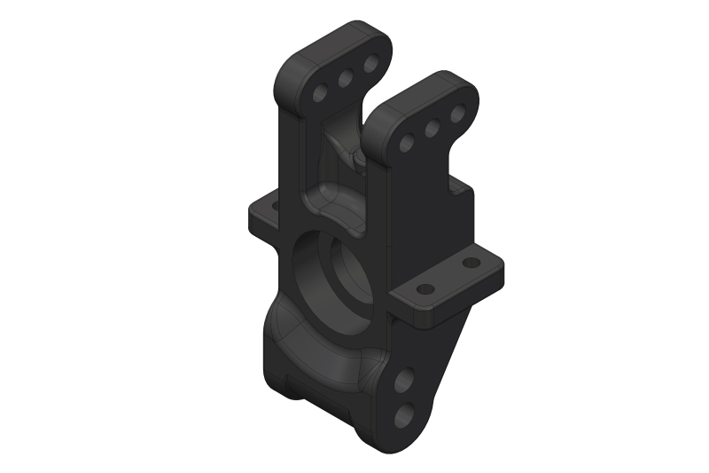 COR00180-008 Hub - Rear - Composite - 1 pc: Python, Shogun