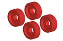 COR00180-117 Pivot Ball Adjusting Nut, Aluminum, 4 pcs: Dementor, Kronos, Python, Shogun, Kagama