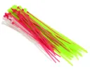 Enkay 7000 Nylon Zip Ties, Assorted Size & Colors, 100PC