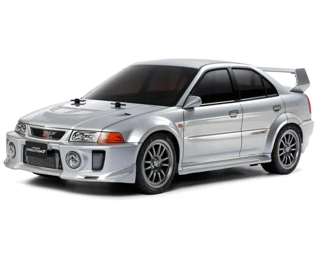 Tamiya 1/10 Mitsubishi Lancer Evolution V TT-02 4x4 on-Road Touring Kit TAM58713