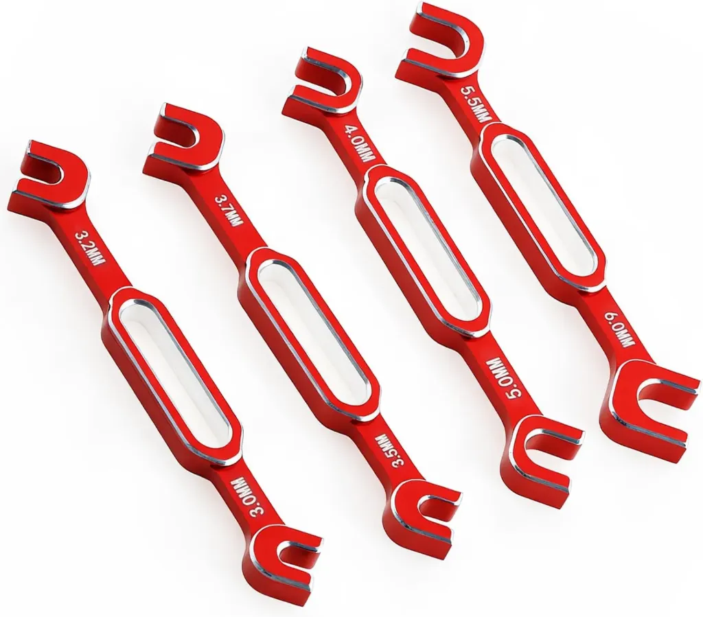 4PCS RC Turnbuckle Wrench 3.0/3.2/3.5/3.7/4.0/5.0/5.5/6.0mm