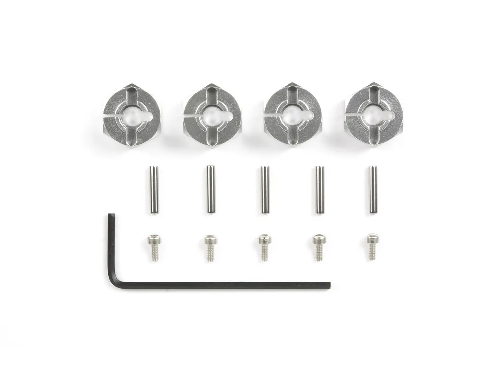 TAM53569 Clamp Type Aluminum Wheel Hub, 6mm Thick, set of 4