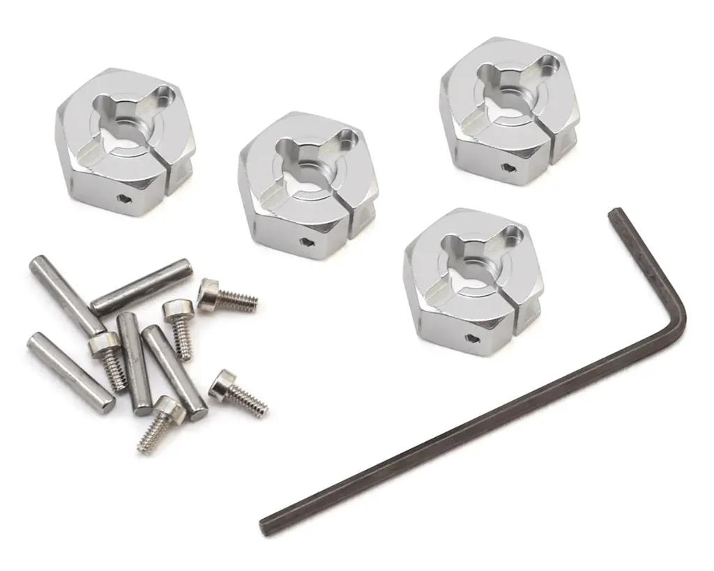 TAM53569 Clamp Type Aluminum Wheel Hub, 6mm Thick, set of 4