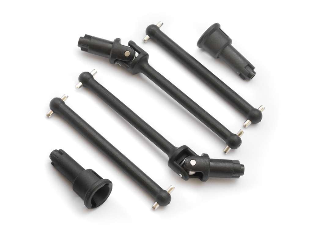 BlackZon 540015 Front/Rear Drive Shaft Set; Slyder