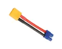 Gens Ace XT60 Male to EC3 Female Adapter Cable GEAX6M2E3F Car Batteries & Accessories
