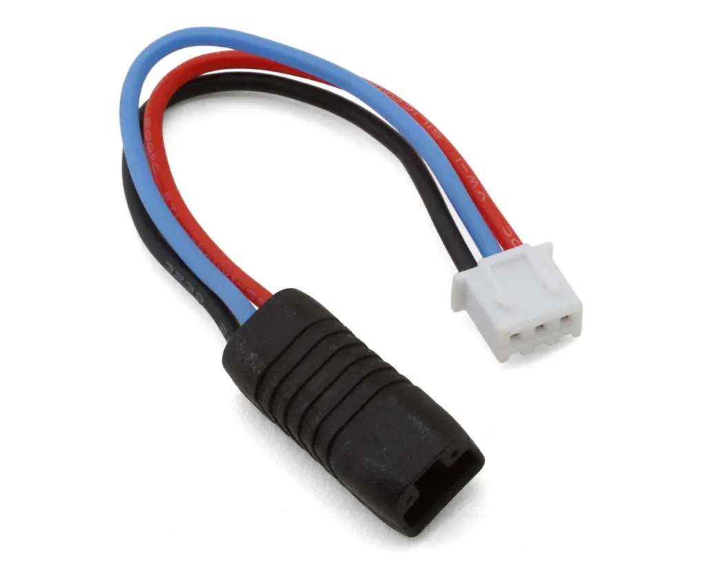 Injora Battery Charge Lead Adapter for Traxxas® TRX-4M™ (Female JST-XH 3-Pin to Male Traxxas iD Connector)