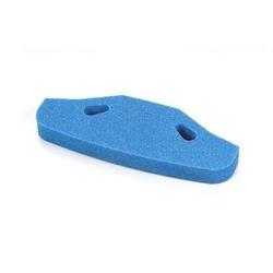 TAM53683 RC Urethane Bumper, Blue - Medium