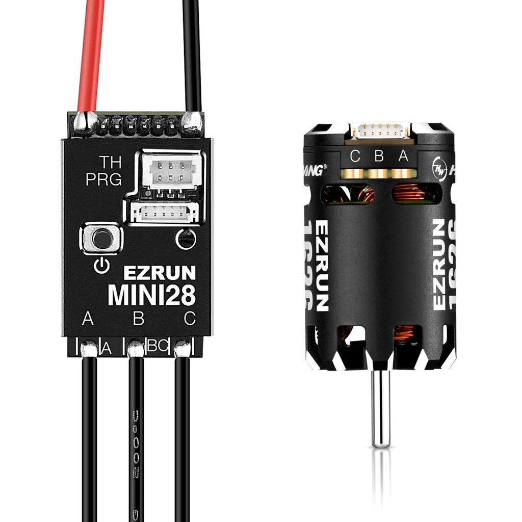 Hobbywing HWI38020367 Ezrun Mini28 Esc & 1626 SD 5000KV Motor Combo