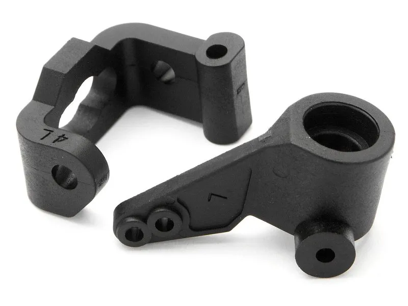 HPI Racing HPI85092 Front C Hub 4 & 6 Deg Knuckle Arm Set Sprint 2