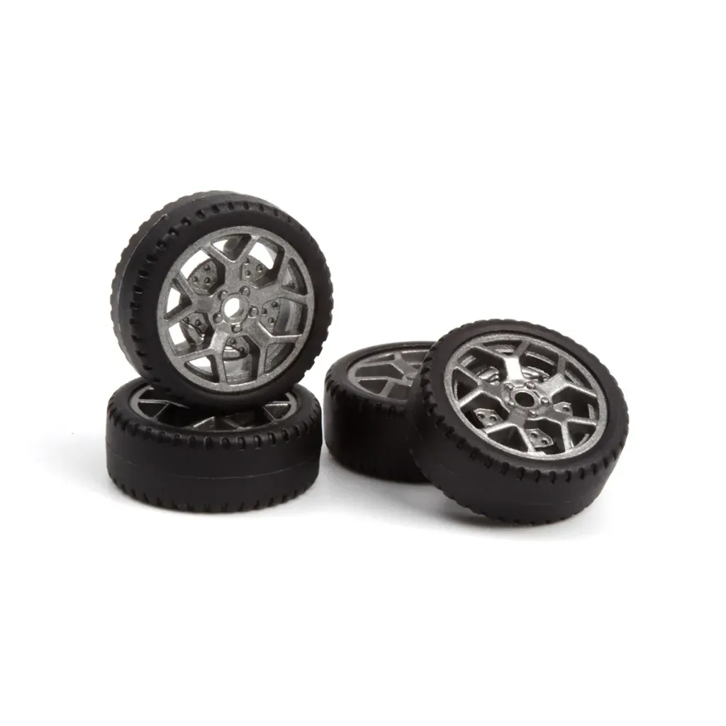 BZN548142 Wheels/Tires Assembled for Blackzon Myte - Drift (4pcs)