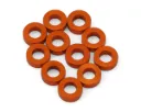 eXcelerate 3x6x2mm Aluminum Shims (Orange) (12)