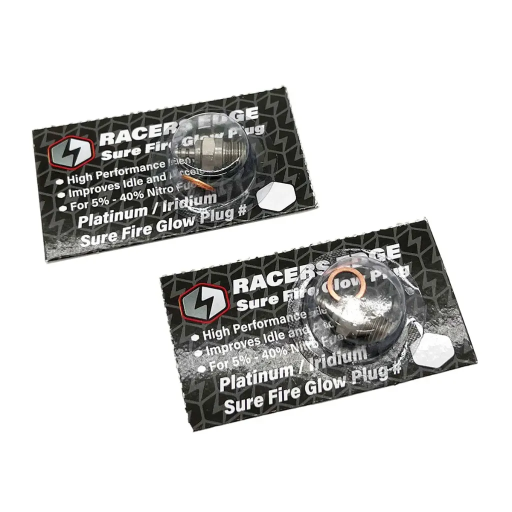 RCESF52 Platinum & Iridum Sure Fire No.5 Cold Glow Plugs - Pack of 2