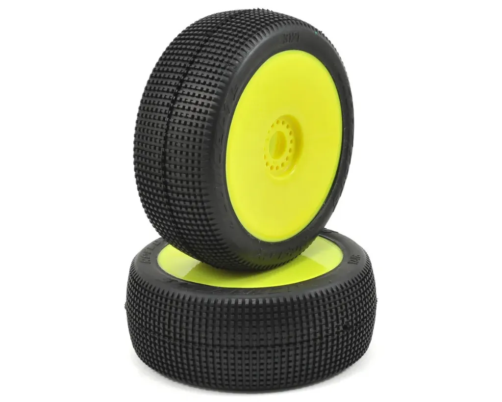 [JCO3121-22] JCO3121-22 JConcepts Reflex - 1/8 Buggy Pre-mounted Tires Yellow Green