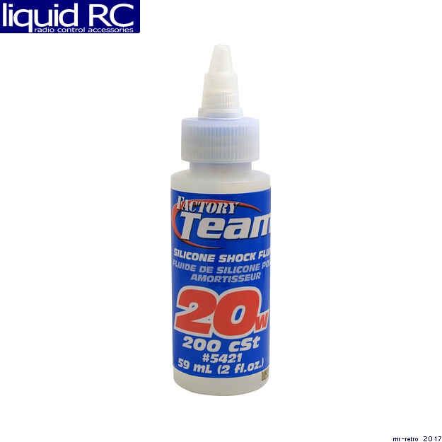 Team Associated Silicone Shock Fluid20WT 2oz ASC5421 Electric Car/Truck Option Parts